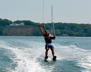 Water Skiing with Peconic Water Sports in the Hamptons near Shelter Island, NY